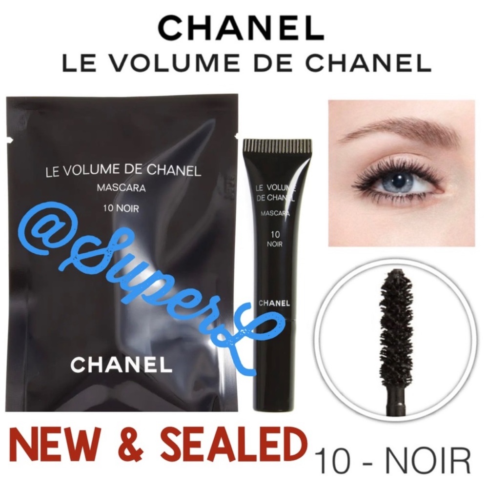 2/$15 NEW CHANEL Le Volume Mascara Noir Black Length Full Lashes